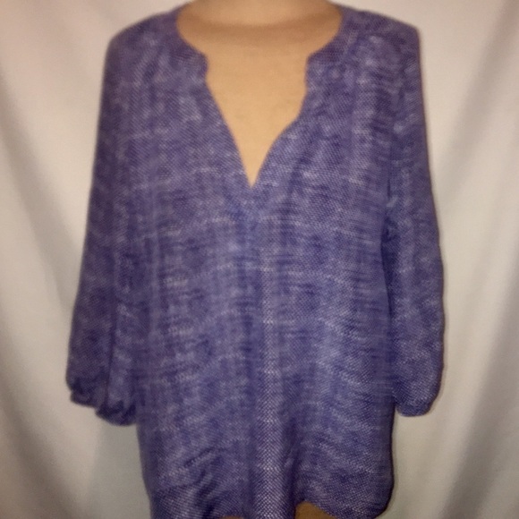 Joie 100% Silk Tunic Top 3/4 Sleeve Sz. Small - Picture 6 of 6